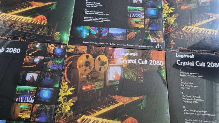 Crystal Cult 2080 (Creme LP-11) | Legowelt | Creme Organization