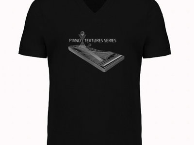 Piano Textures Series Organic Black T-Shirt main photo