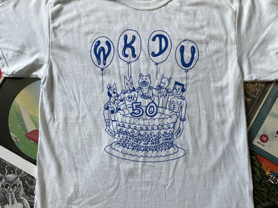 WKDU 50th Birthday T-Shirt (Cake Design) main photo