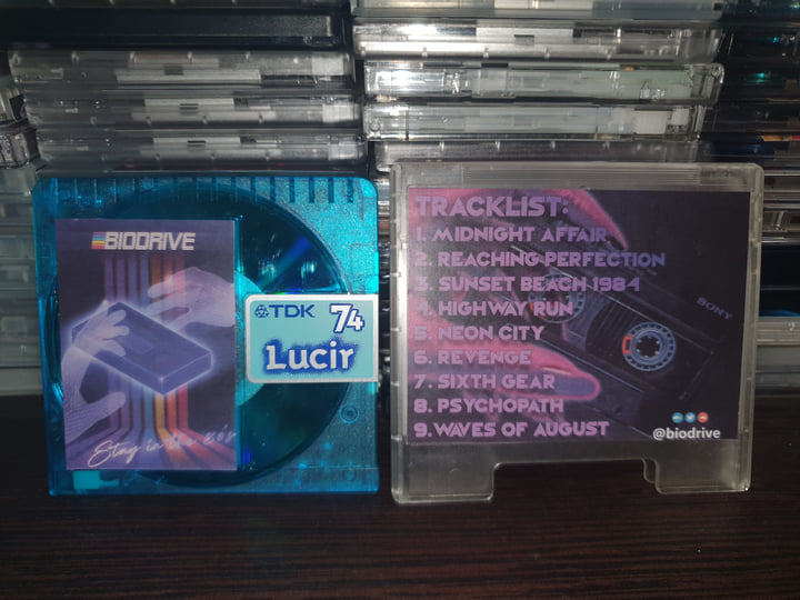 Stay in the 80's | Biodrive | Retrowave Touch Records