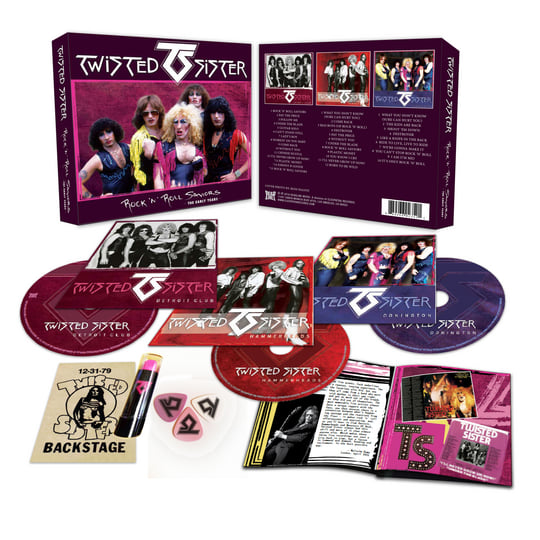 【激レア廃盤未使用】　sister2sister CD 6枚セット Twisted Sister - Rock 'N' Roll Saviors - The Early Years (3 CD Box