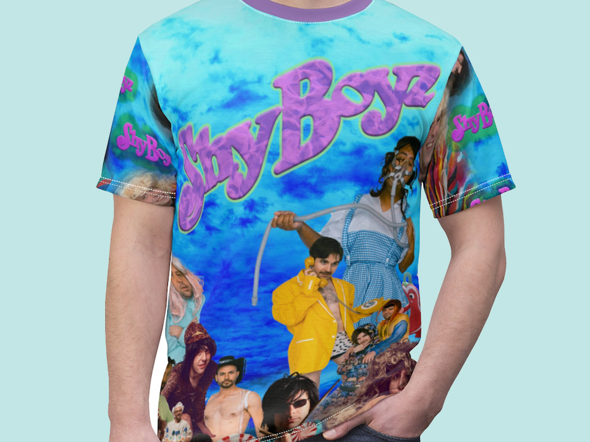 SHY BOYZ CRAZY ALL OVER PRINT SHIRT | Shy Boyz