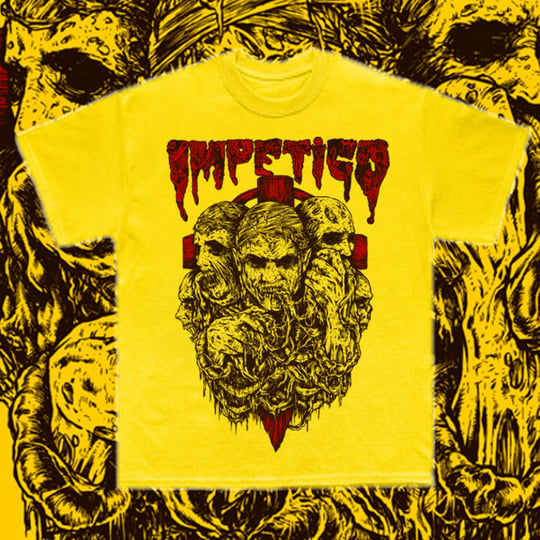 Impetigo / Noise Nihilist - Split Flexi 7 | Left Hand Patches