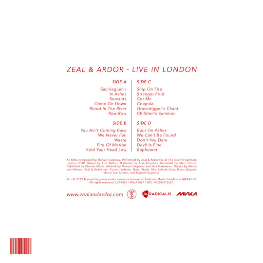 Live in London | Zeal and Ardor