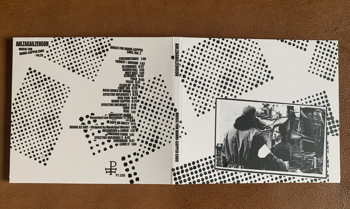 Music For Handi-Capped Ears | Ahlzagailzehguh | Phage Tapes