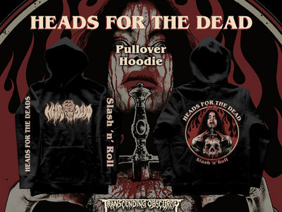 HEADS FOR THE DEAD - Slash 'n' Roll Album Artwork Pullover Hoodie main photo