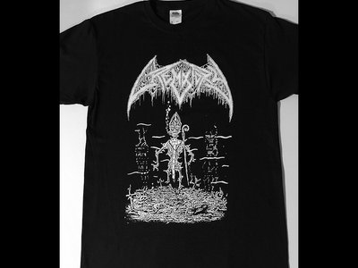 Pope T shirt  1990's era Swedish Death Metal Art main photo
