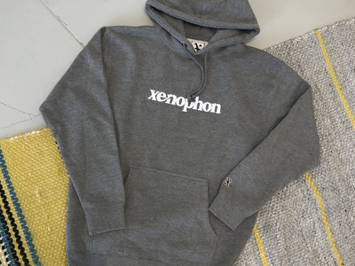 XENOPHON 9oz embroidered spellout hoodie main photo