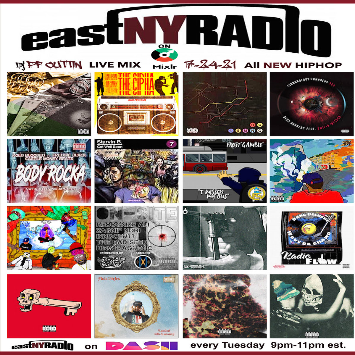 EastNYRadio 7-24-21 mix | Various Artist | PF Cuttin