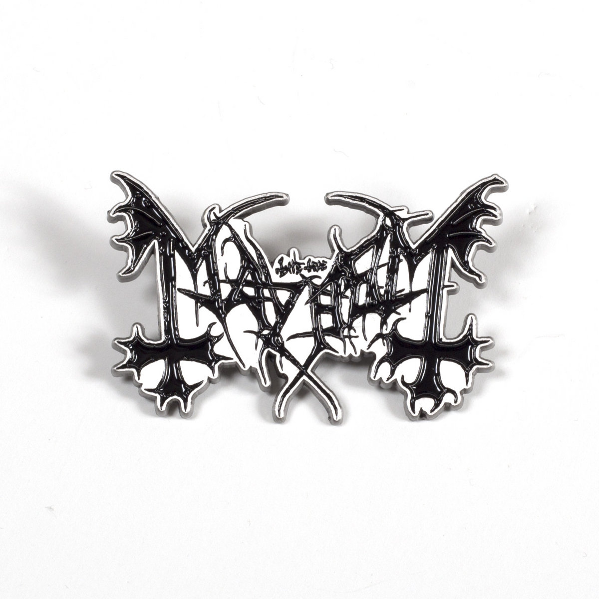 MAYHEM-LOGO METAL PIN BADGE | THRASH CORNER RECORDS