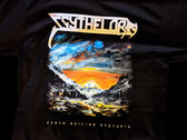 SCYTHELORD MERCH: EARTH BOILING DYSTOPIA Black T-Shirt ( S - XL Sizes ) photo 
