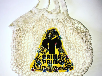 That's So PRIMA PRIMO Illumi Mesh Shopping Bag (Yellow Floral Logo) main photo