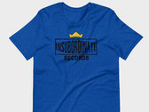 Insubordinate Records Blue Logo Shirt photo 