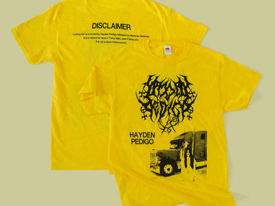 Hayden Pedigo Yellow T-shirt main photo