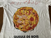 T-Shirt "Pizza/Gueule de bois" photo 