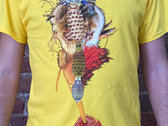 'Family Spire Perch' Design T-Shirt (YELLOW) photo 
