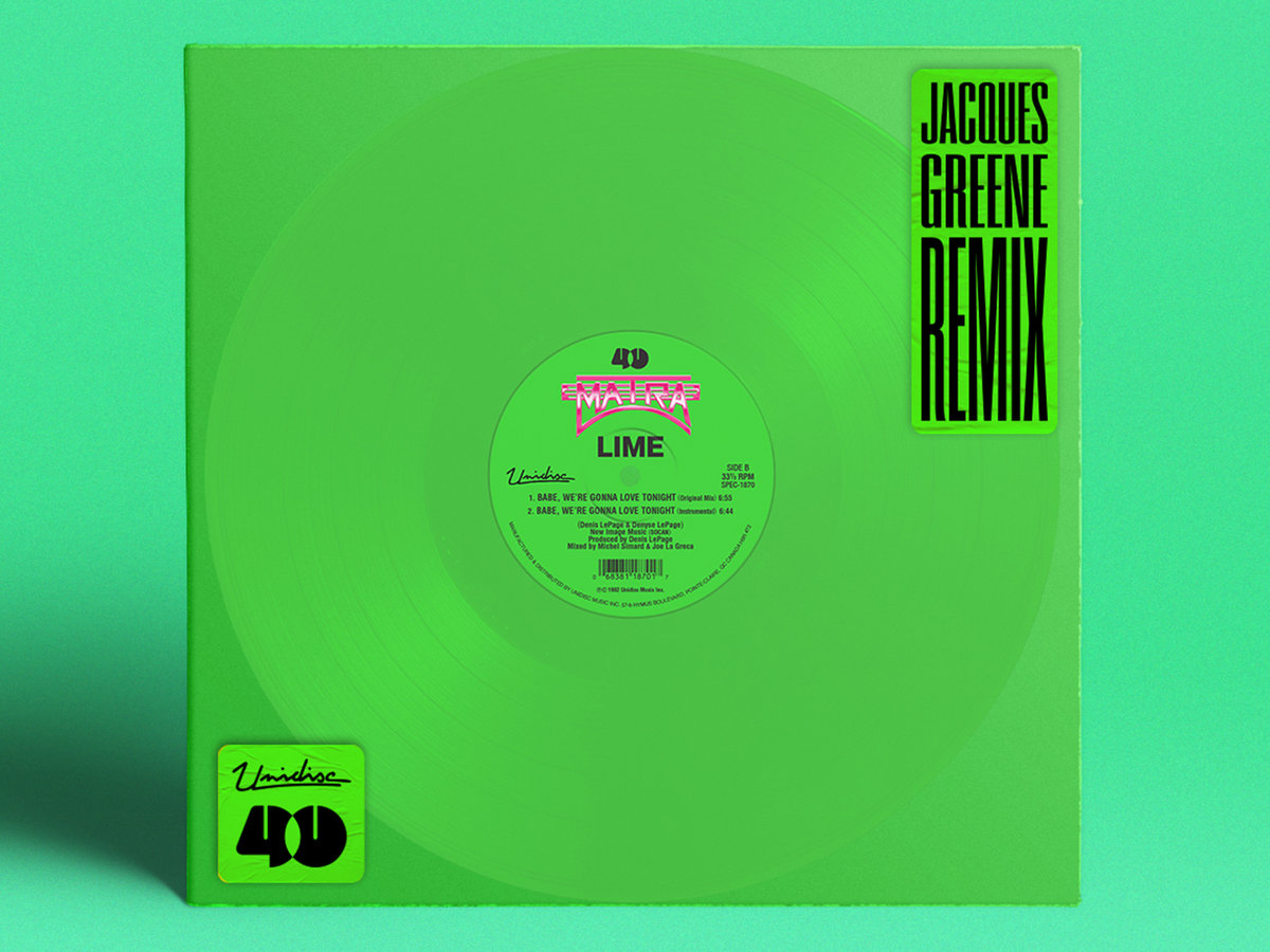 Lime - Babe, We're Gonna Love Tonight (Jacques Greene Remix