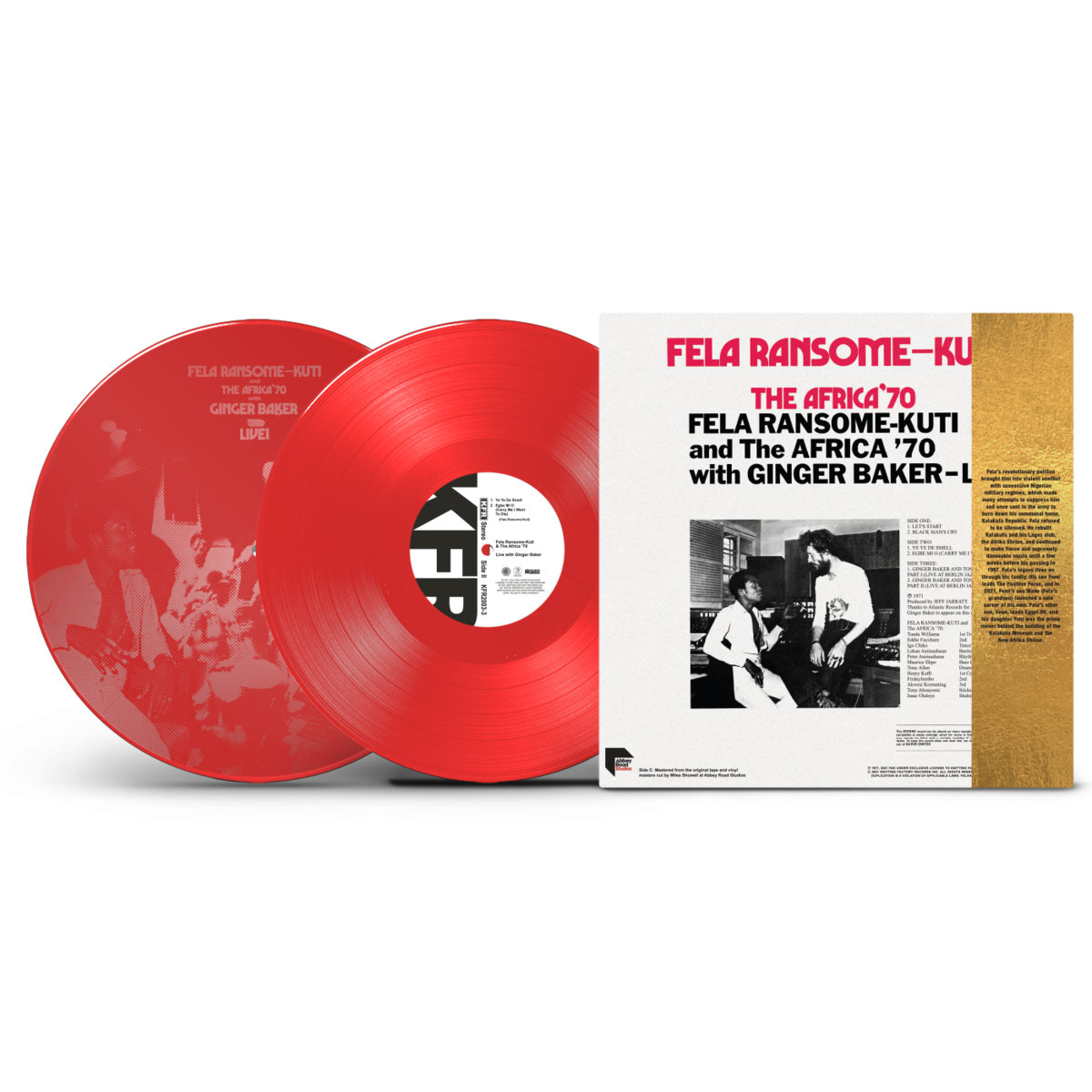 Live with Ginger Baker (1971) | Fela Kuti
