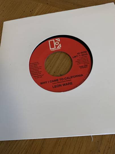 Why I Came To California | Leon Ware (At Expansion)