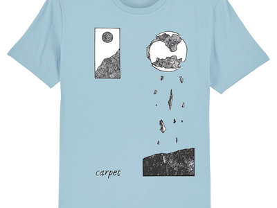 'Falling Apart' t-shirt Sky Blue + Carpet EP download main photo