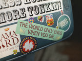 "The World Only Ends When You Die" Bumper Sticker photo 