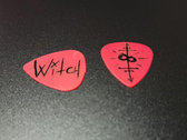 WITCH / LOGO RED GUITAR PICK photo 