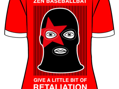 Zen Baseballbat Balaclava T-Shirt Red/Black main photo