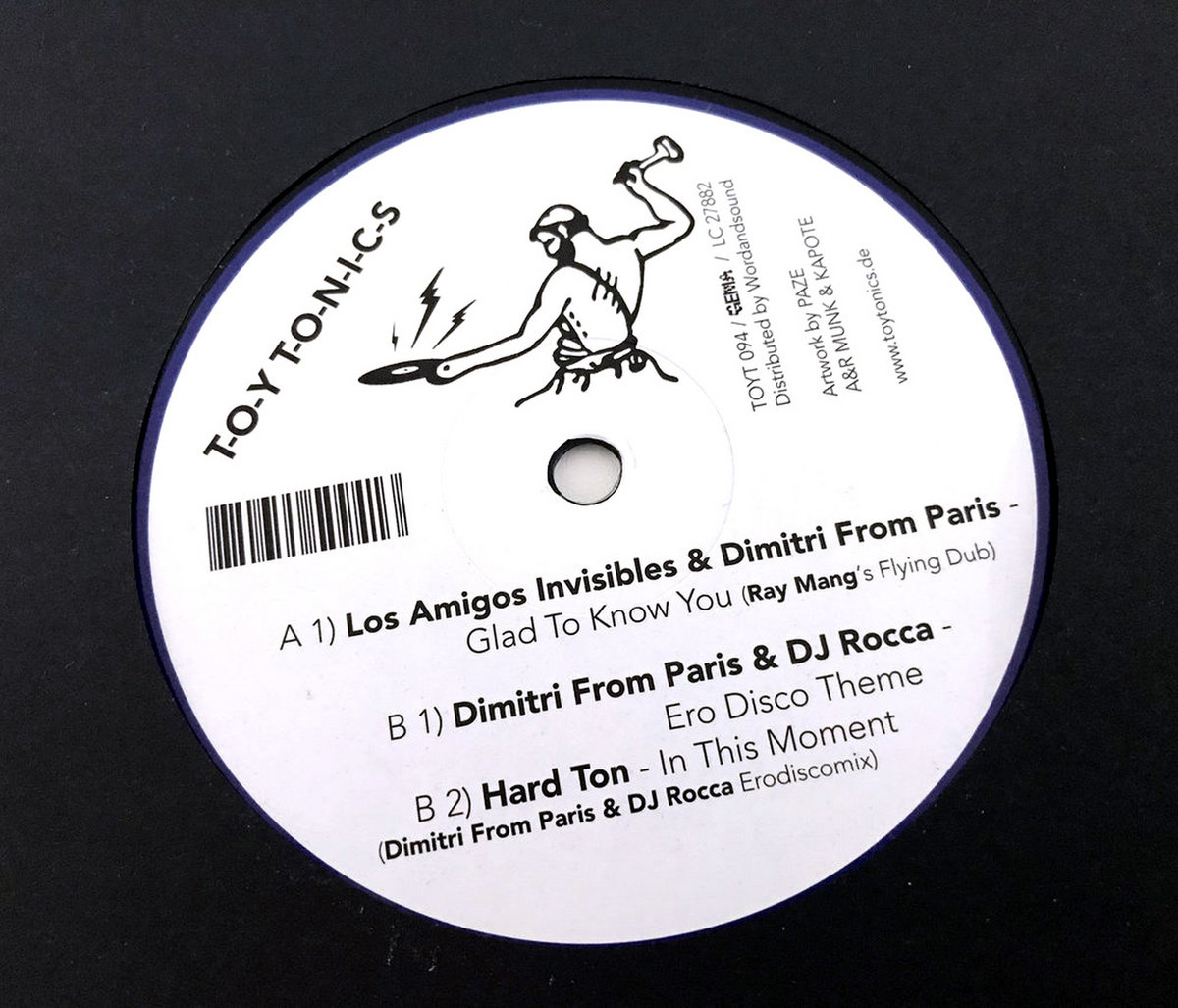 洋楽 Los Amigos Invisibles Glad To Know You Los Amigos Invisibles & Dimitri From Paris - Glad To Know