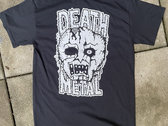 Bastard Priest Logo/Death Metal Face Black T-Shirt photo 