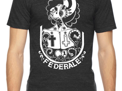 Classic Federale Logo Grey and White T-Shirt main photo