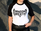 Dragonbreath Logo Black Sleeve T-shirt photo 