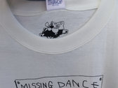 speedometer. "Missing Dance" T-shirt (Vanilla White & Gray) photo 