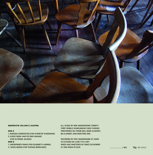 Snapshots: Volume Austria Ken Vandermark