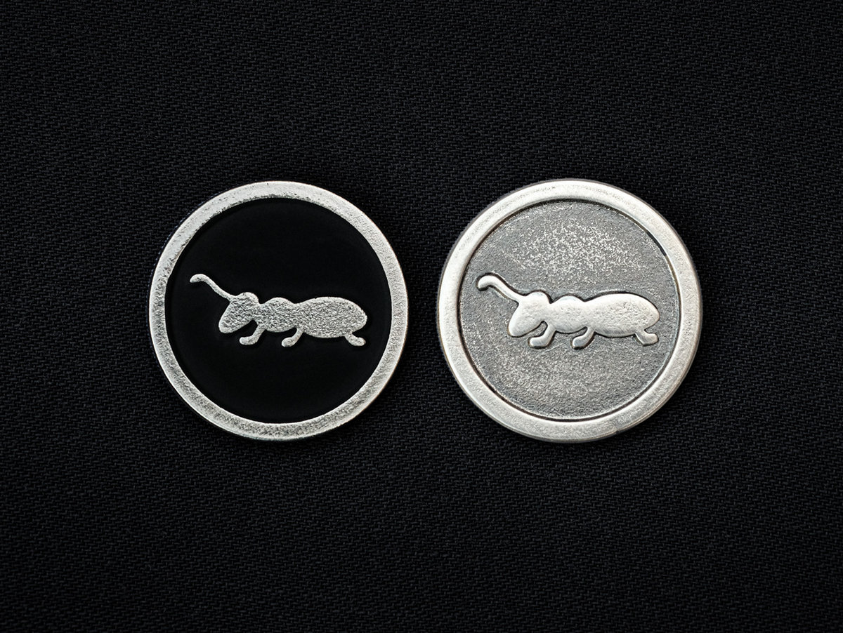 ant-zen metal pin [ikon174] | ant-zen