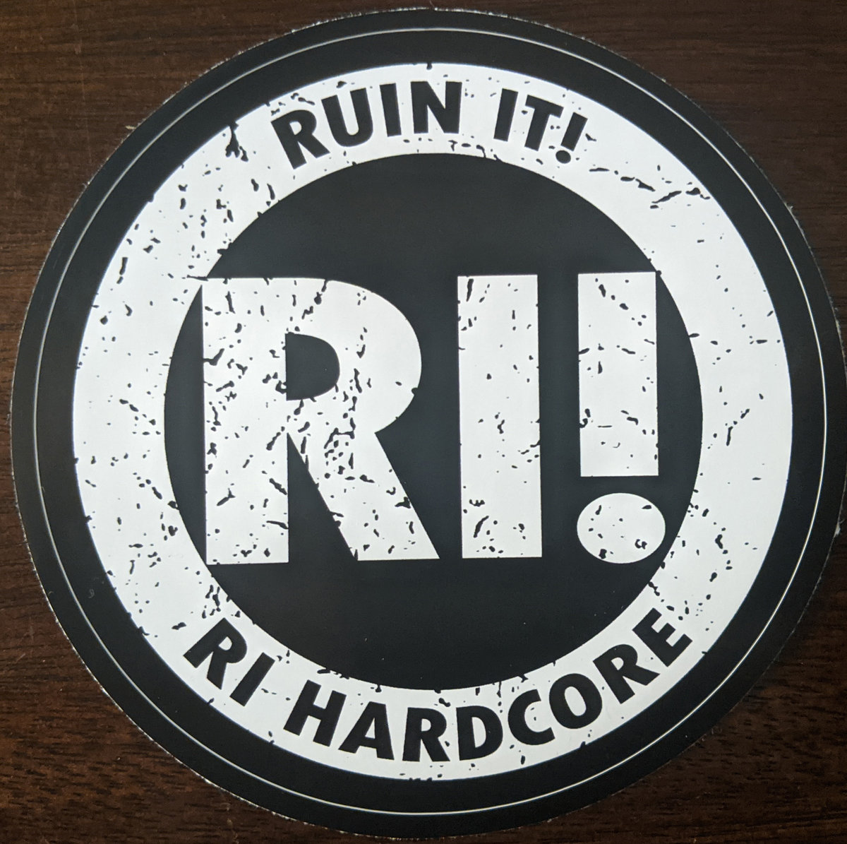 Ri Icon Sticker RI! Logo Sticker | RUIN IT!