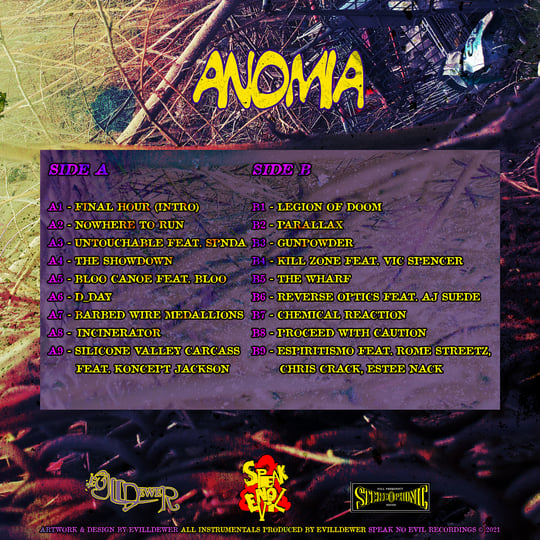 ANOMIA | EvillDewer | Speak No Evil Recordings