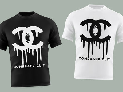 Comeback Clit drip logo t-shirt main photo