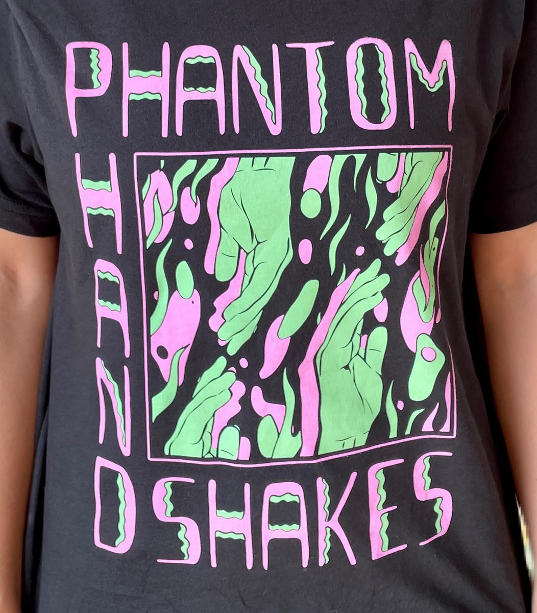 Phantom Handshakes Black T-shirt | Phantom Handshakes