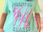 Phantom Handshakes Mint Green T-shirt photo 