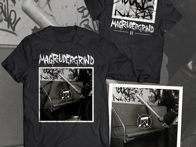Magrudergrind "II" (Grey) LP Vinyl + Album T-Shirt BUNDLE main photo