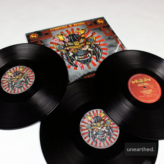 英12” Stretch, Enjoy Samurai Revenge AKOBLP006RP Ako Beatz /00570 AKO Beatz Presents: Stretch & Enjoy - Samurai Revenge LP