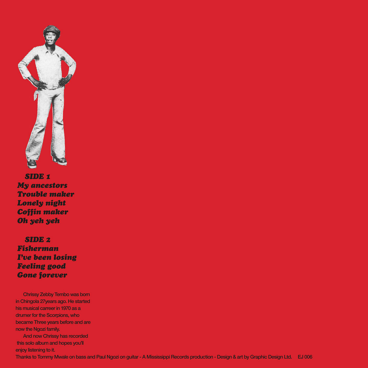 My Ancestors | Chrissy Zebby Tembo | Mississippi Records