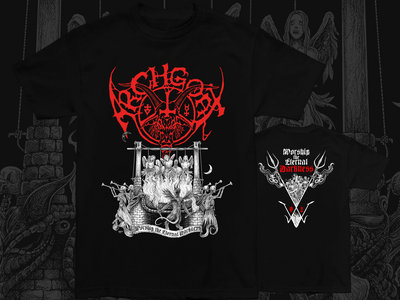 Worship The Eternal Darkness Men T-Shirt *Print On Demand* main photo