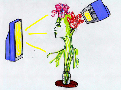 "Television Photosynthesis" - 8.5x11" art print main photo