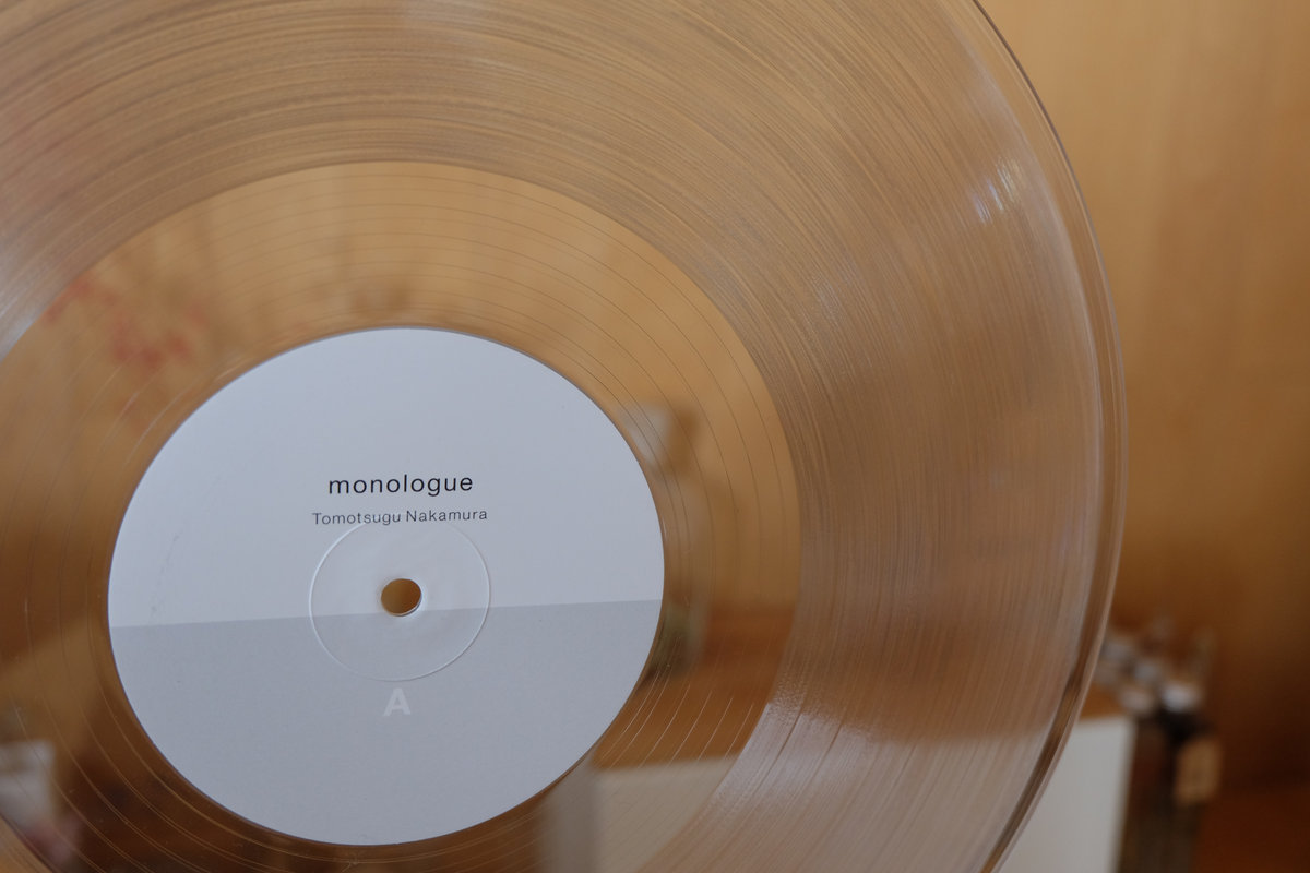 [レコード] TOMOTSUGU NAKAMURA monologue LP monologue | tomotsugu nakamura | Tomotsugu Nakamura