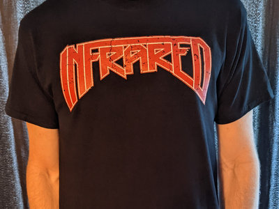 Black T-Shirt with Aged Red Logo main photo