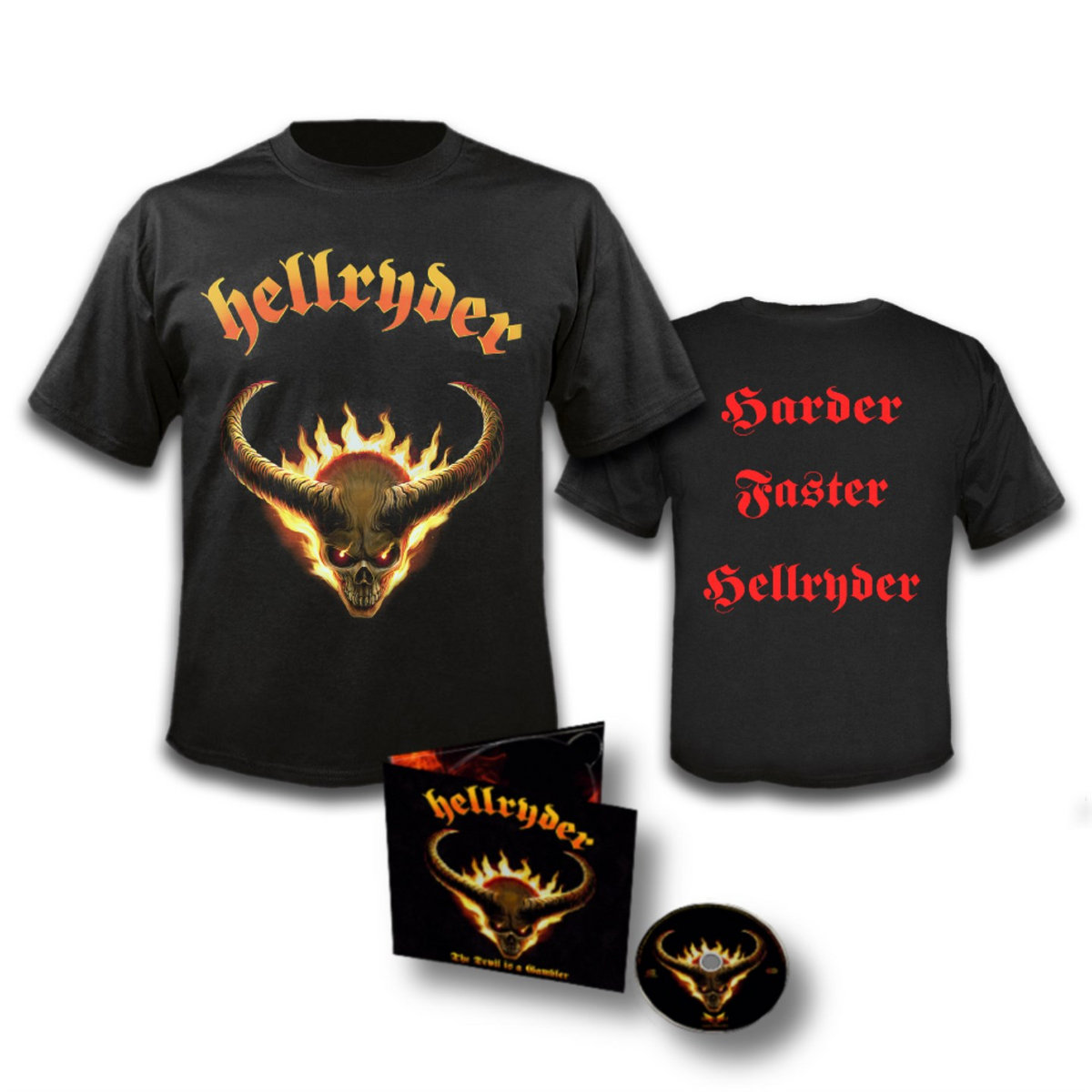 Limited T-Shirt & CD Bundle | Hellryder