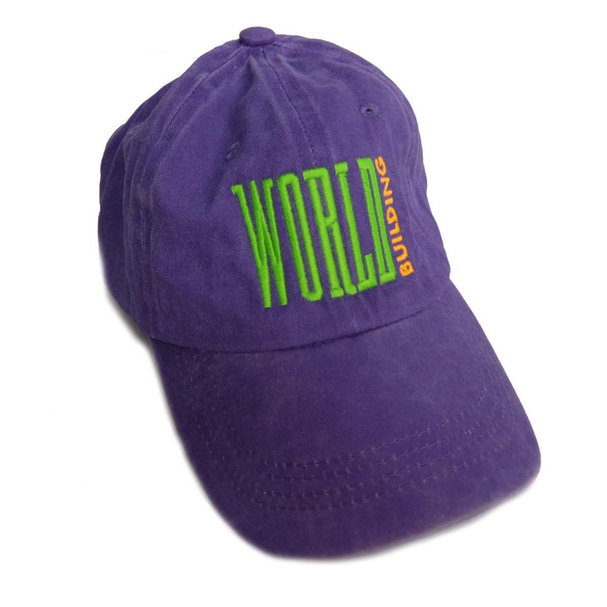 Overdyed Embroidered Logo Baseball Hat 