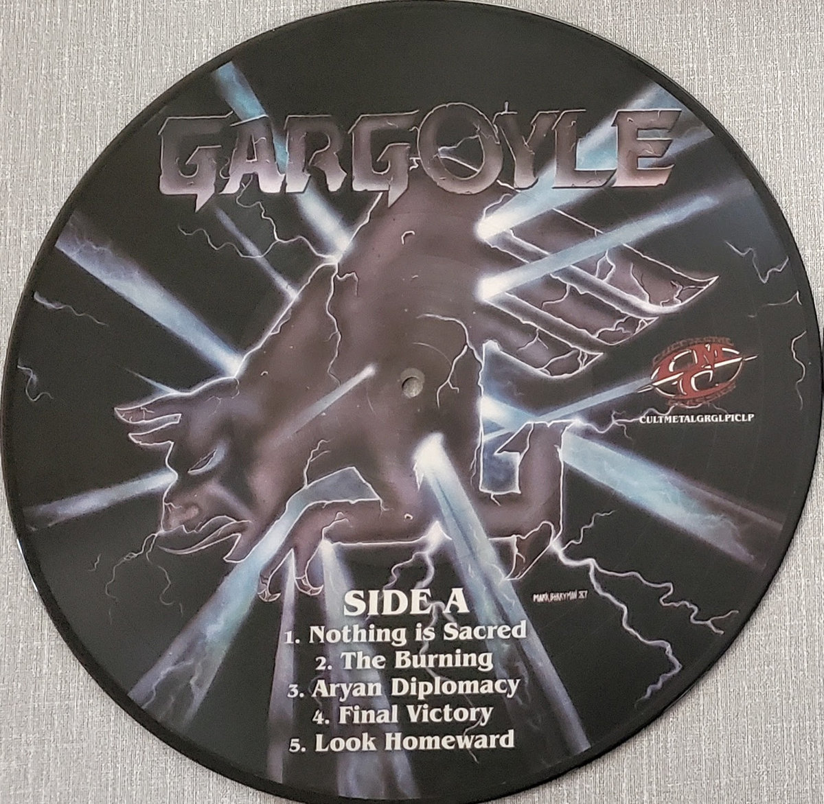 GARGOYLE 1988 debut Picture Disc | Gargoyle