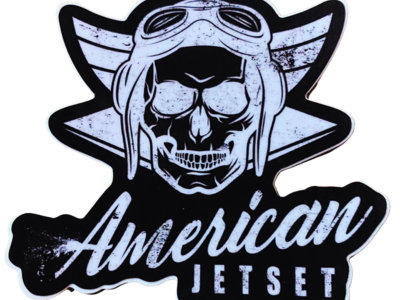 American Jetset - Skull Logo - Sticker main photo